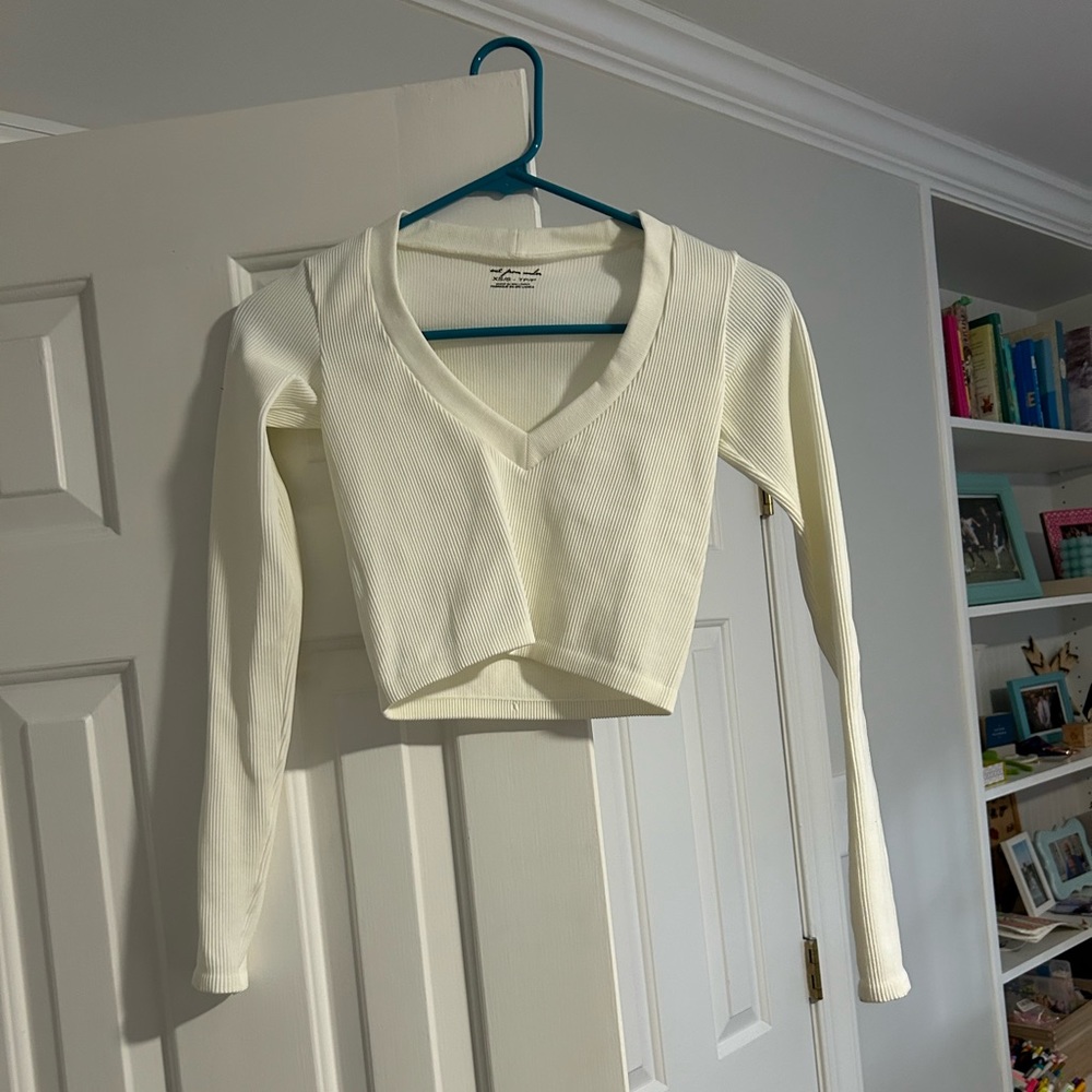 Urban outfitters out from under cropped shirt